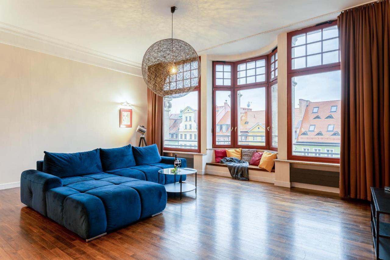 Majestic Residence -150M2 With Iconic Market Square View As Home Apartamenty R506 Βρότσλαβ Εξωτερικό φωτογραφία